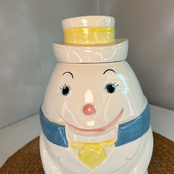 Vintage Rare Hand Painted Metlox Humpty Dumpty Collector Cookie Jar - Picture 3 of 14